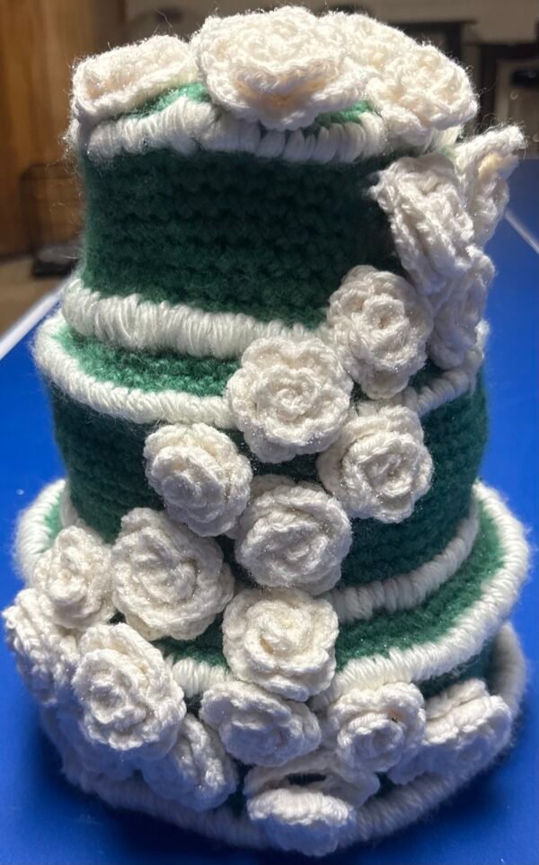 Custom Crochet Birthday Cake - Image 3